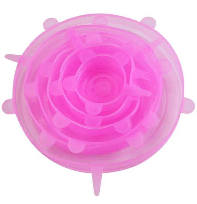 Tampa de Silicone 6 Peças - Oxy©
