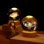 Esfera Astro 3D de Cristal LED - Tkks©