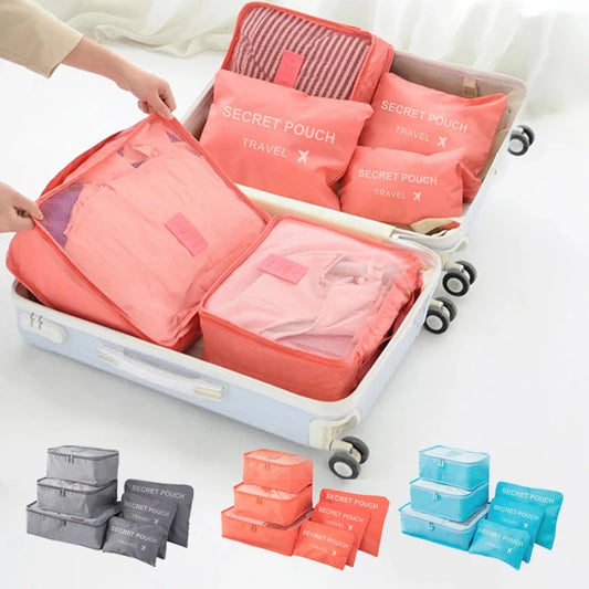 Bolsa de Armazenamento para Viagem 6 Peças - Compact©