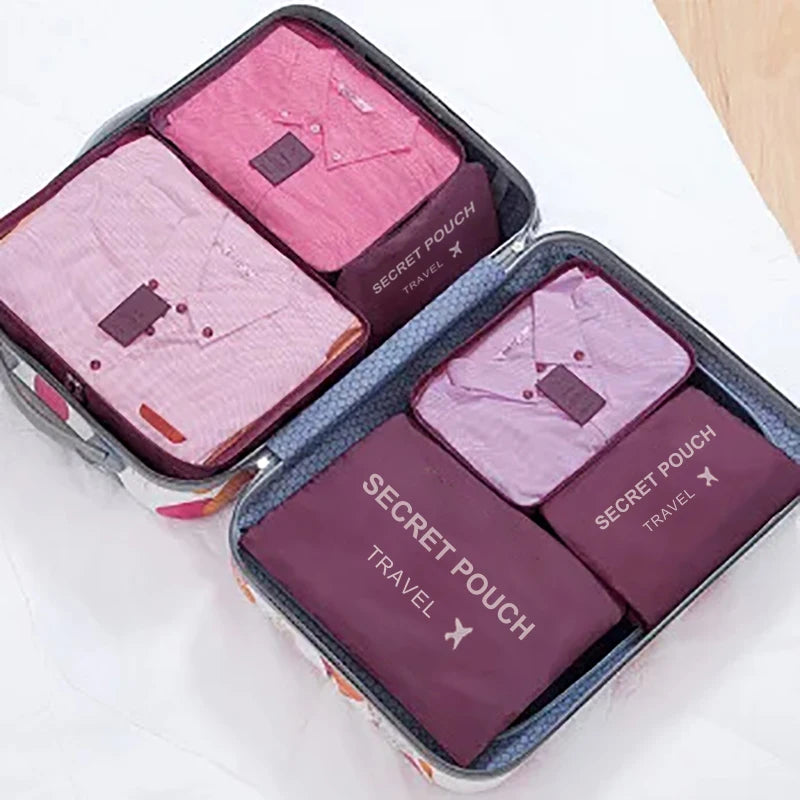 Bolsa de Armazenamento para Viagem 6 Peças - Compact©