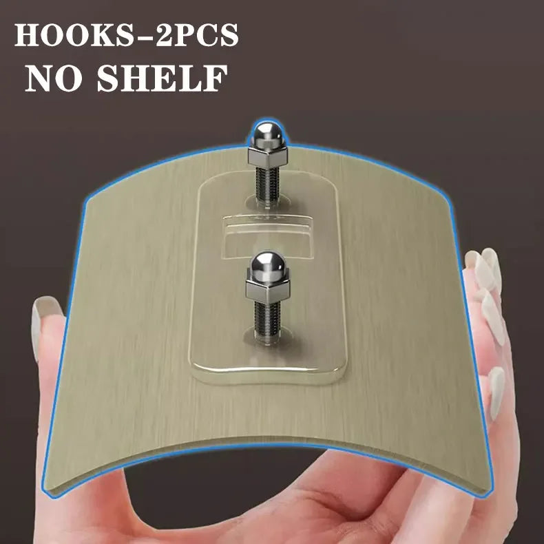 Prateleira de Alumínio para Box Banheiro - DCanto©