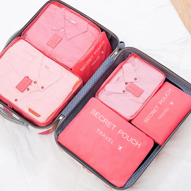 Bolsa de Armazenamento para Viagem 6 Peças - Compact©