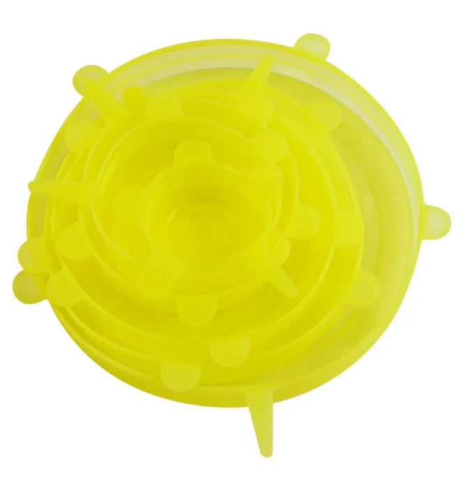 Tampa de Silicone 6 Peças - Oxy©