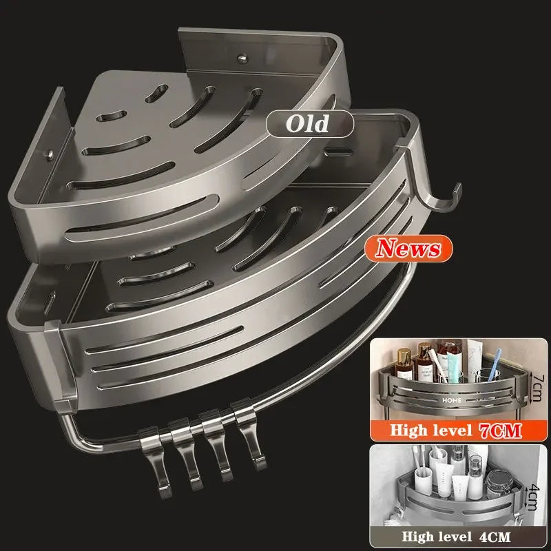 Prateleira de Alumínio para Box Banheiro - DCanto©