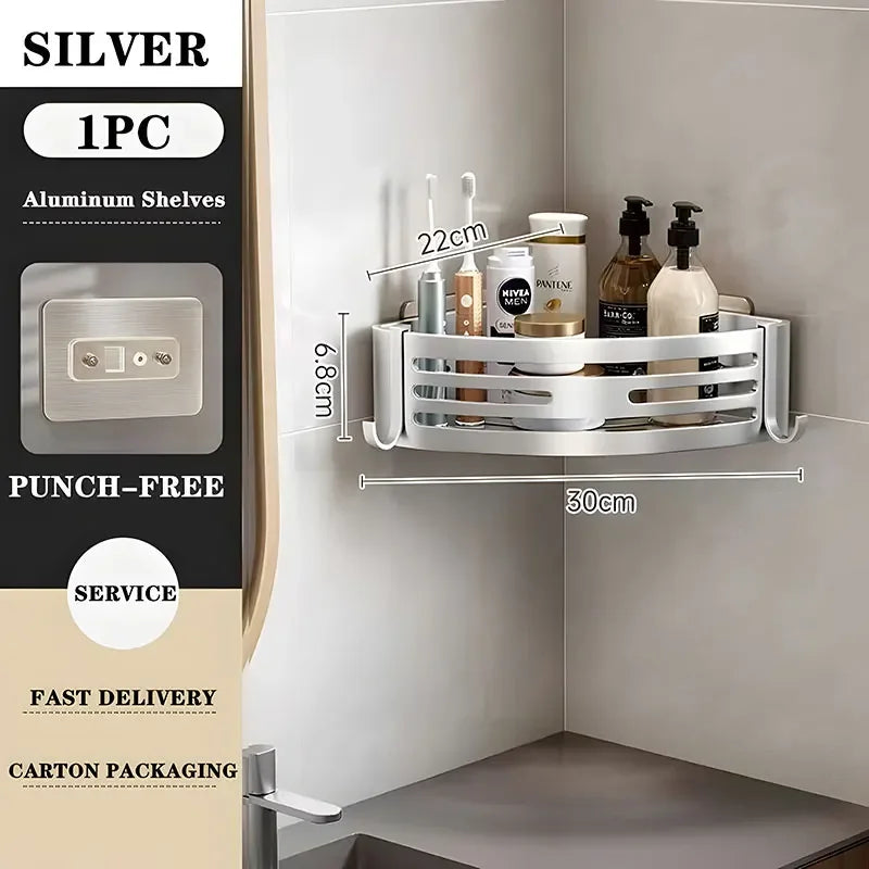 Prateleira de Alumínio para Box Banheiro - DCanto©