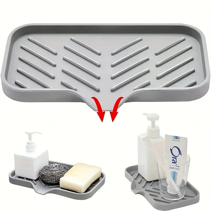 Suporte de Silicone para Esponja e Sabão - SoapTray©